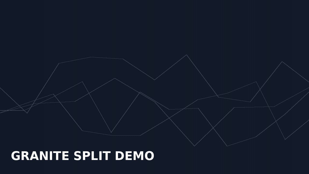 Granite Block Split — Field Demonstration thumbnail